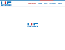 Tablet Screenshot of euromech.pl